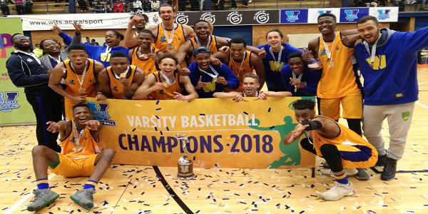 Wits basketball were undefeated during quest to win Varsity Basketball 2018 champs